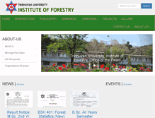 Tablet Screenshot of iof.edu.np